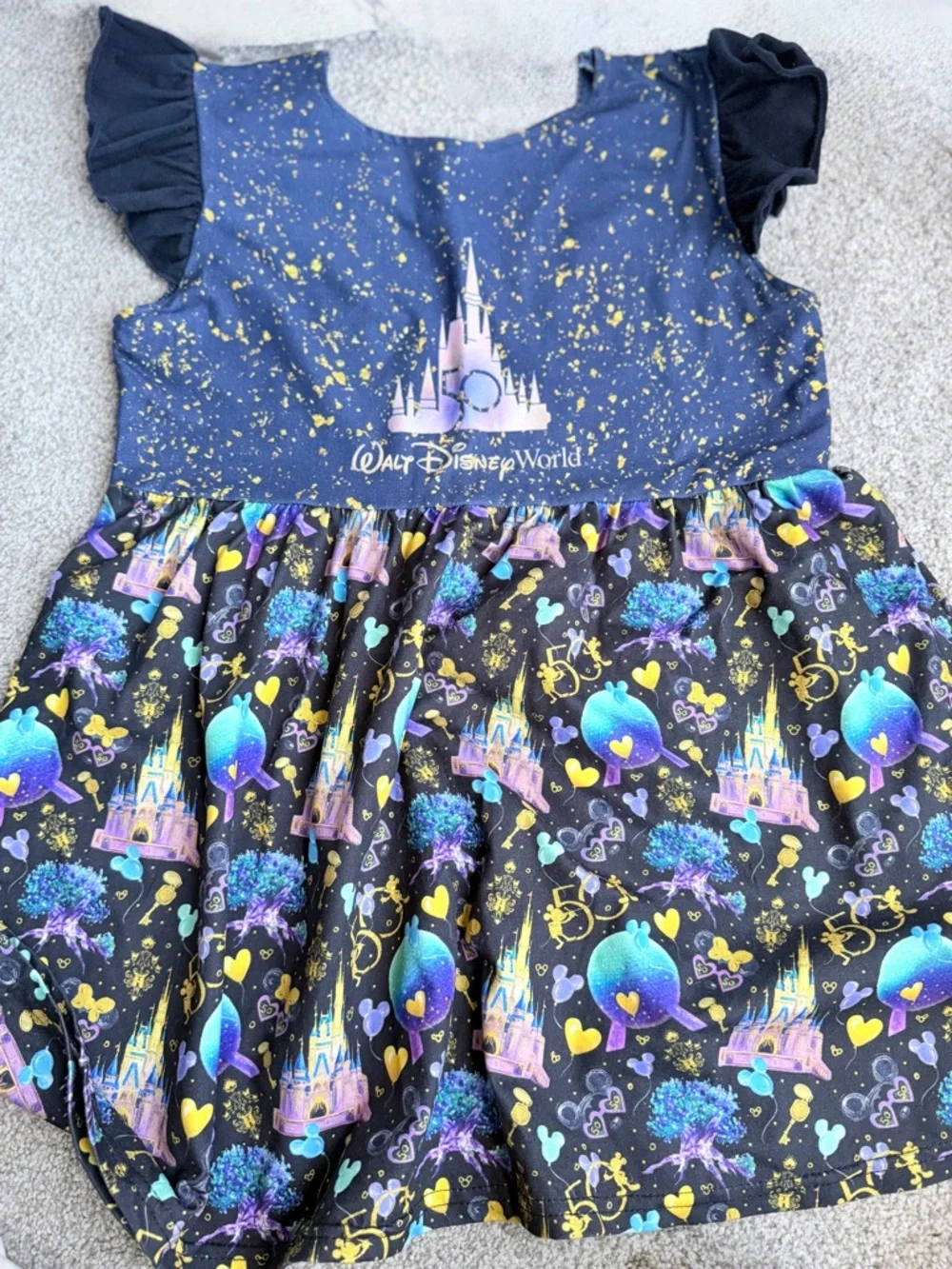 Disney navy bodice